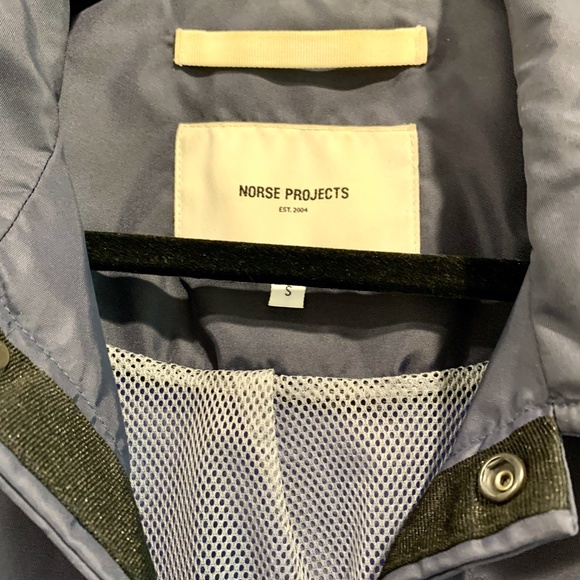 Norse Projects windbreaker (blue) - Size Small - Picture 2 of 2